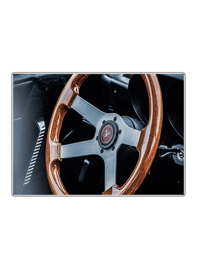 Decorative Printed Tableau Painting Multicolour 29.7x21cm