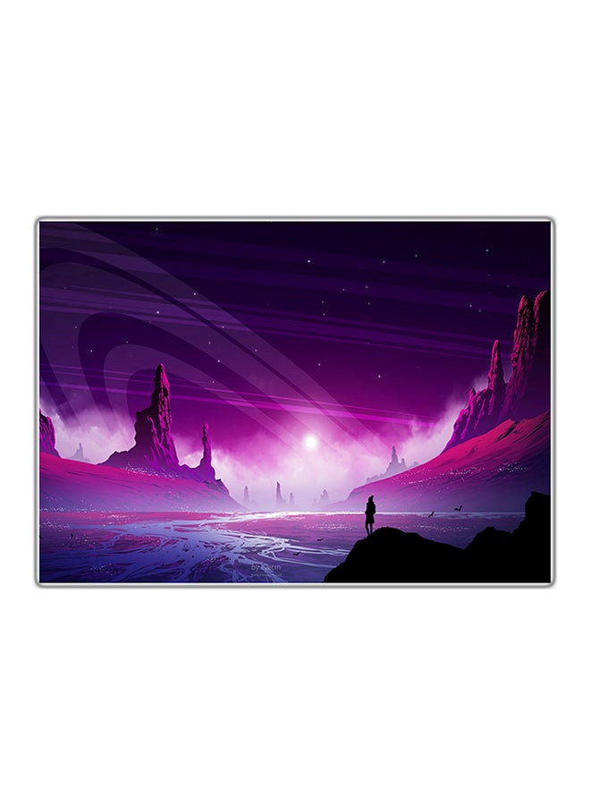 Fast Print Decorative Printed Tableau Painting Multicolour 29.7x21cm