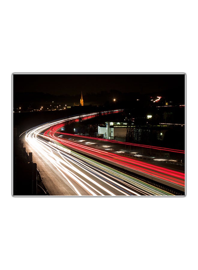 لوحة فنية مطبوعة للزينة متعدد الألوان 29.7x21سم