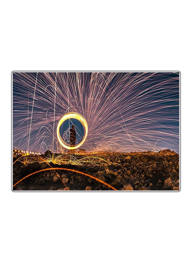 Fast Print Decorative Printed Tableau Painting Multicolour 29.7x21cm