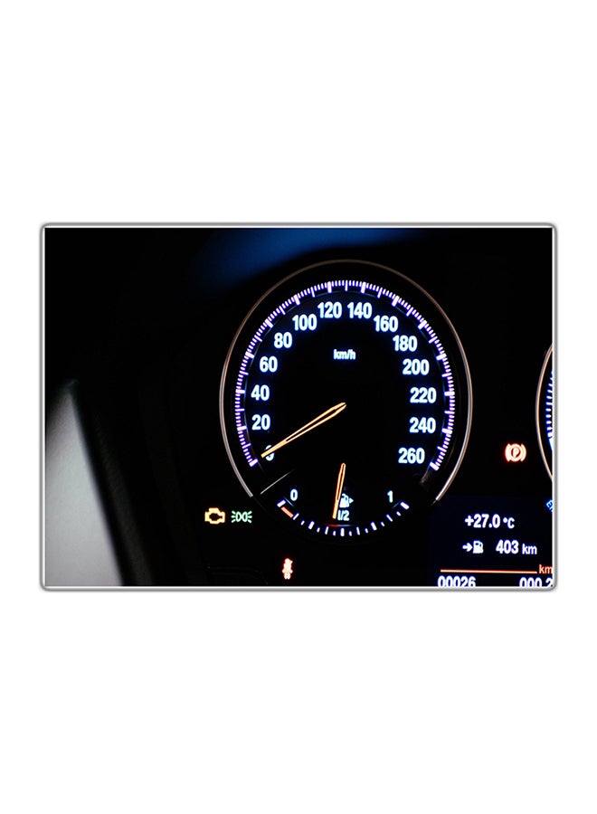 لوحة فنية مطبوعة للزينة متعدد الألوان 29.7x21سم