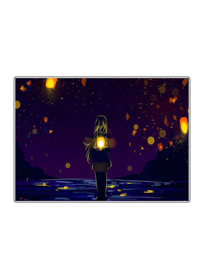 فاست برينت لوحة فنية مطبوعة للزينة متعدد الألوان 29.7x21سم