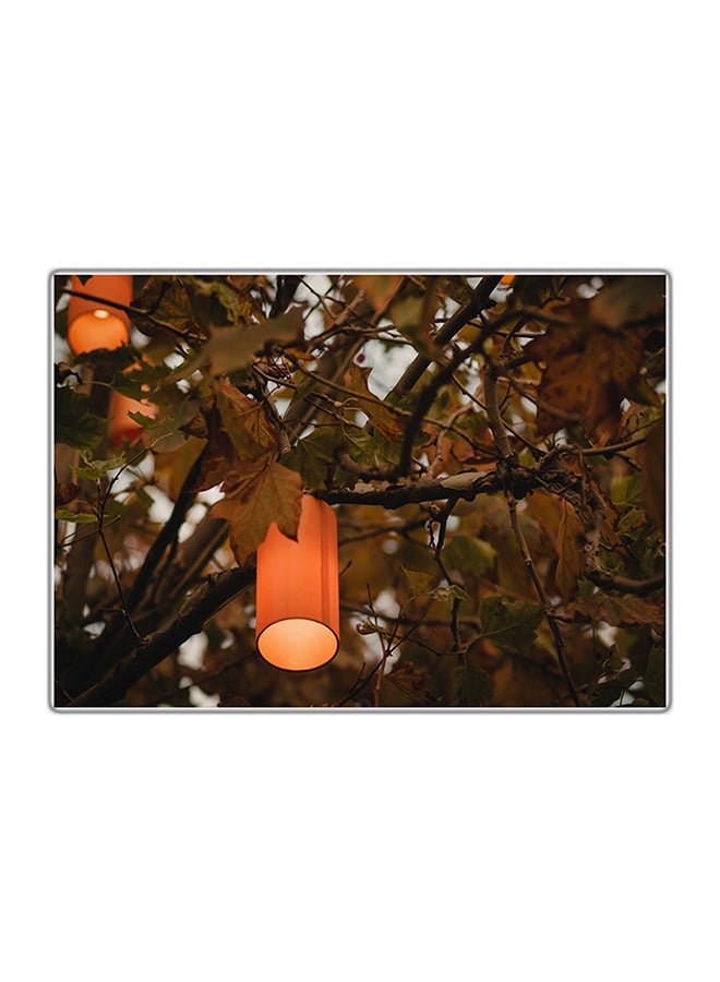 فاست برينت لوحة فنية مطبوعة للزينة متعدد الألوان 21x14.8سم