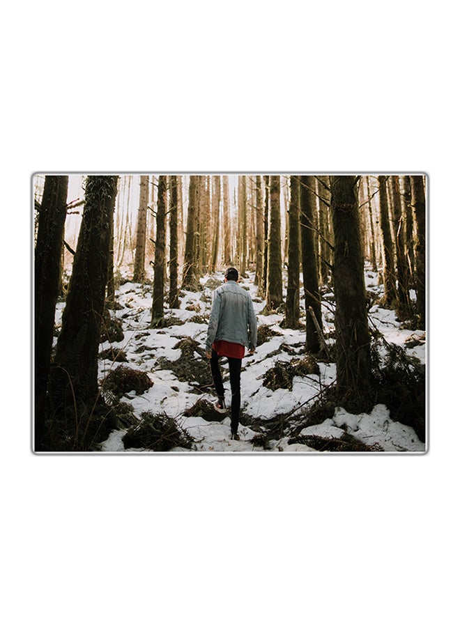 Fast Print Decorative Printed Tableau Painting Multicolour 21x14.8cm