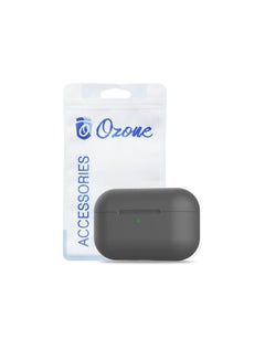 Ozone Silicone Case Cover For Apple AirPods Pro/AirPods 3 Dark Grey  - Image 2
