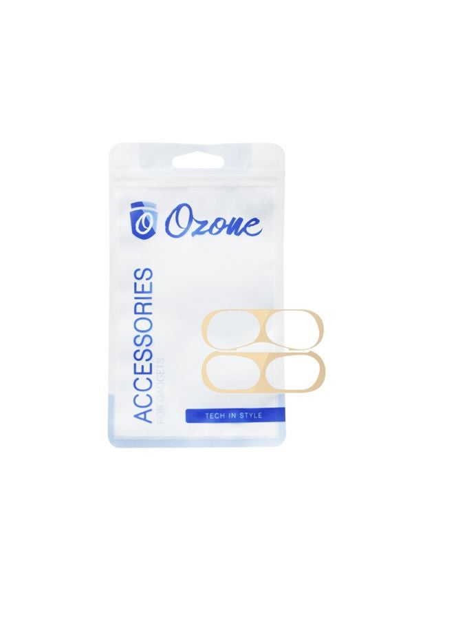 Ozone - 2- Piece Dust Gurad Sticker Apple AirPods Pro Gold - Image 1