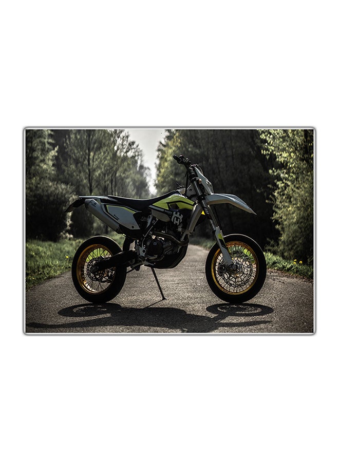 لوحة فنية مطبوعة للزينة متعدد الألوان 21x14.8سم