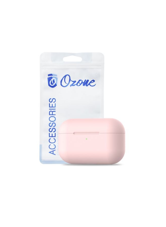 Ozone Silicone Case Cover For Apple AirPods Pro/AirPods 3 Pink - Image 2