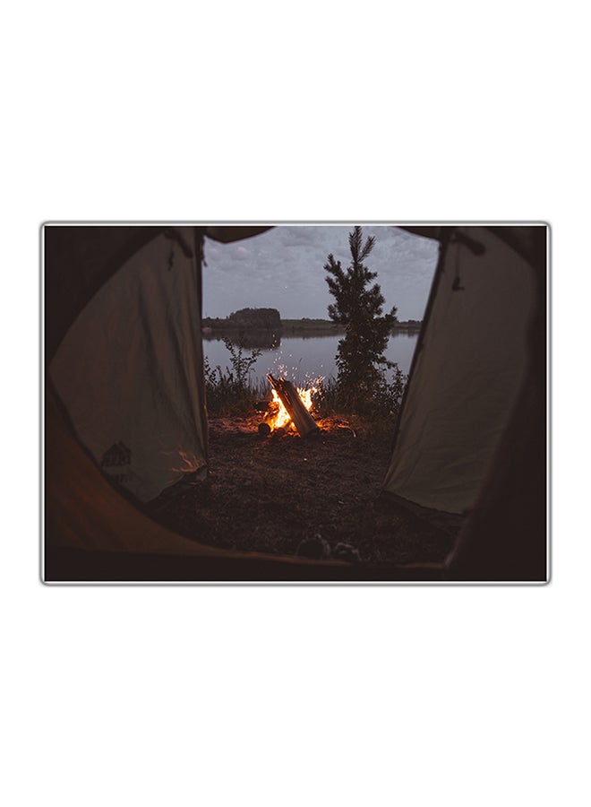 Fast Print Decorative Printed Tableau Painting Multicolour 21x14.8cm