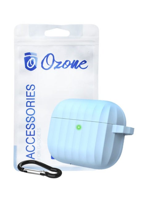 Protective Case With Keychain Hook For Apple AirPods Pro Blue