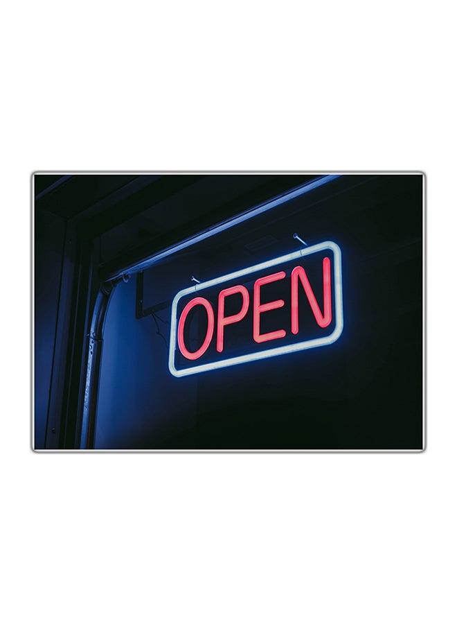 فاست برينت لوحة فنية مطبوعة للزينة متعدد الألوان 21x14.8سم