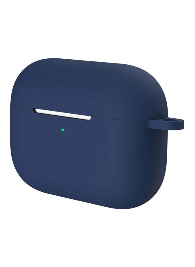 Ozone Protective Case Cover With Carabiner Hook For Apple AirPods Pro Blue  - Image 2