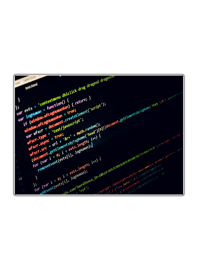 Fast Print Decorative Printed Tableau Multicolor 21x14.8cm