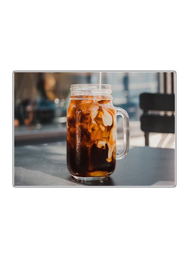 Fast Print Decorative Printed Tableau Painting Multicolour 21x14.8cm