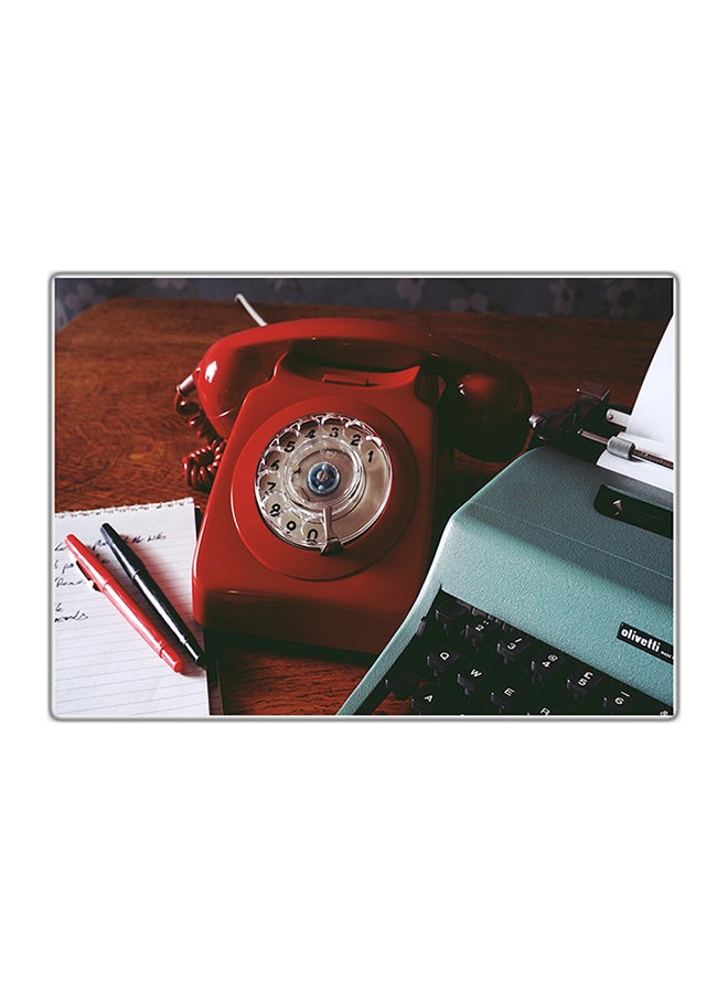 فاست برينت لوحة فنية مطبوعة للزينة متعدد الألوان 21x14.8سم