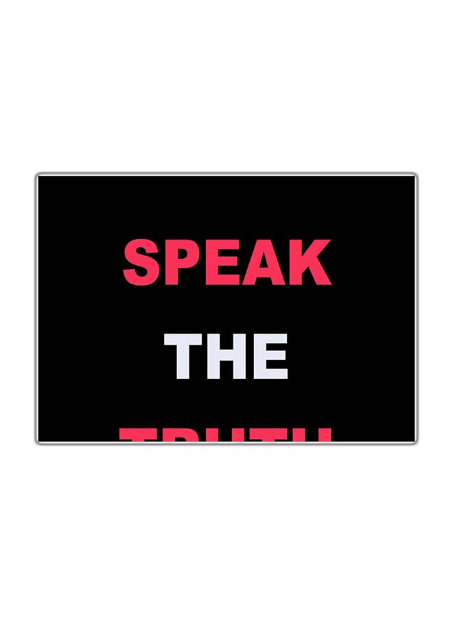 Decorative Printed Tableau Painting Multicolour 29.7x21cm