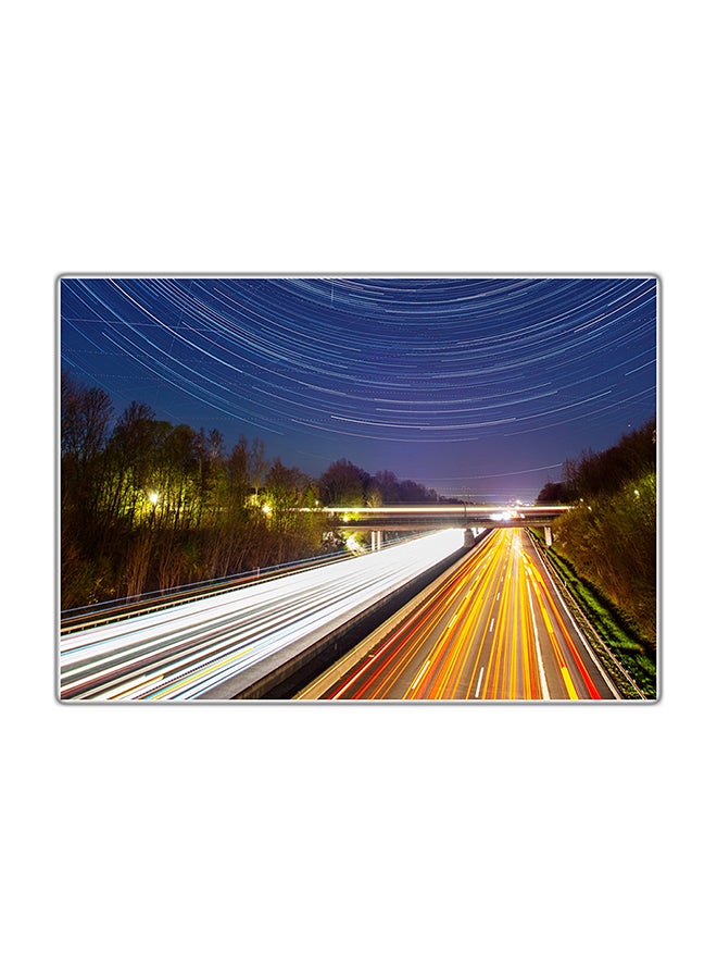 فاست برينت لوحة فنية مطبوعة للزينة متعدد الألوان