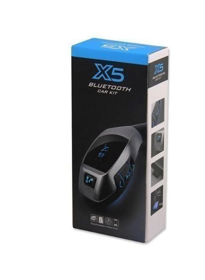 طقم مستقبل بلوتوث X5 للسيارة أسود - Image 2