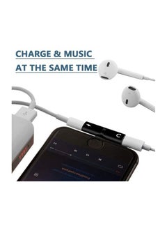 Generic Lightning Splitter Adapter For Apple iPhone Black  - Image 4
