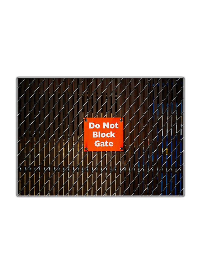 لوحة فنية مطبوعة للزينة متعدد الألوان 29.7x21سم