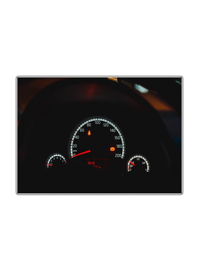 Fast Print Decorative Printed Tableau Painting Multicolour 29.7x21cm