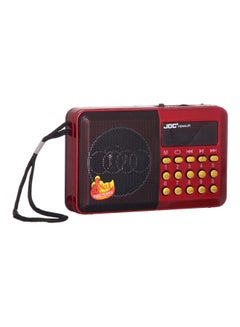ماركة غير محددة مشغل موسيقى رقمي مزود براديو FM AC384-Red/JOCnew أحمر/ذهبي  - Image 1