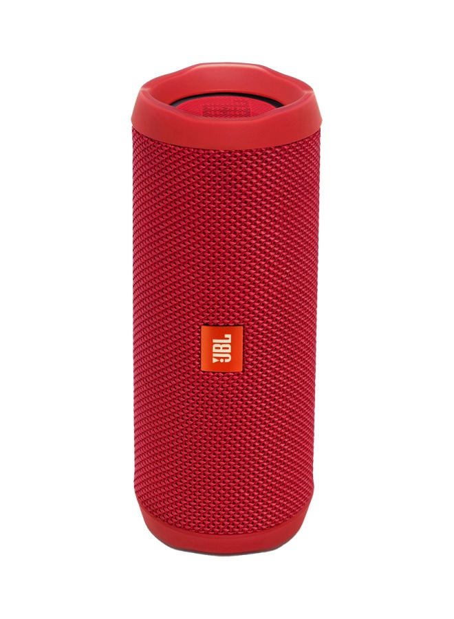 JBL Waterproof Flip 4 Portable Bluetooth Speaker 6925281922435YL Red  - Image 1