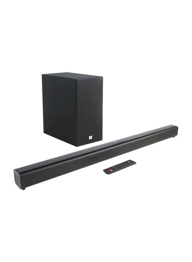 JBL 2.1-Channel Soundbar With Wireless Subwoofer SB160 Black  - Image 1