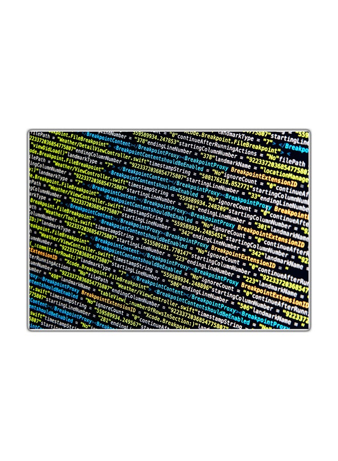 Fast Print Decorative Printed Tableau Painting Multicolour 21x14.8cm