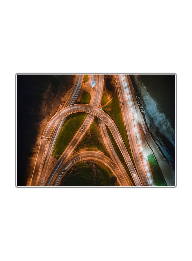 Fast Print Decorative Printed Tableau Painting Multicolour 21x14.8cm