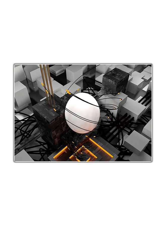 Fast Print Decorative Printed Tableau Painting Multicolour 21x14.8cm