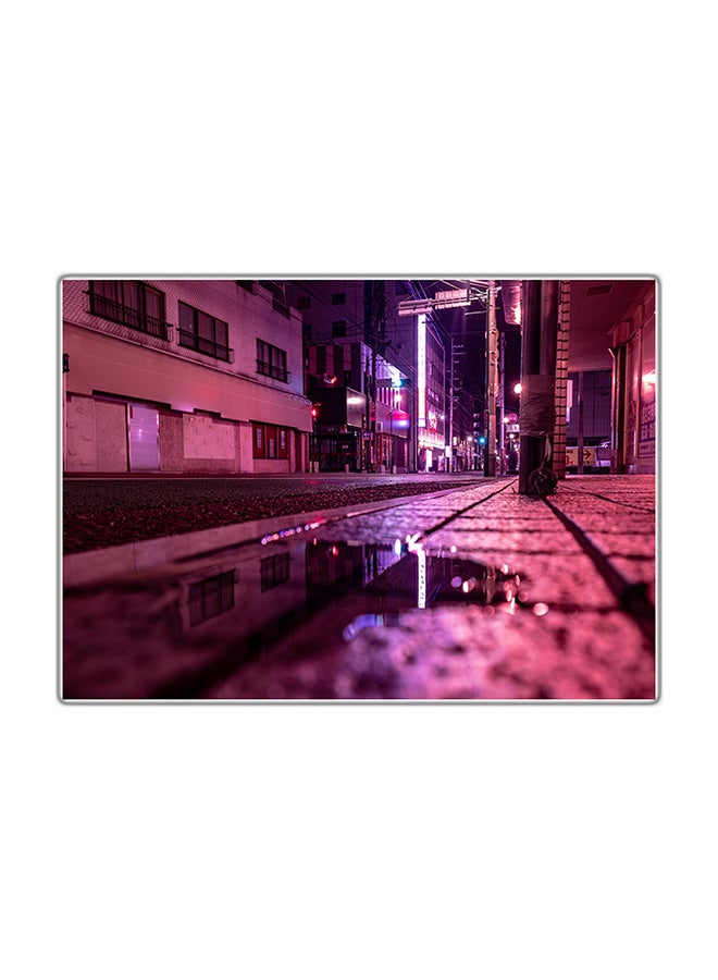 لوحة فنية مطبوعة للزينة متعدد الألوان 21x14.8سم