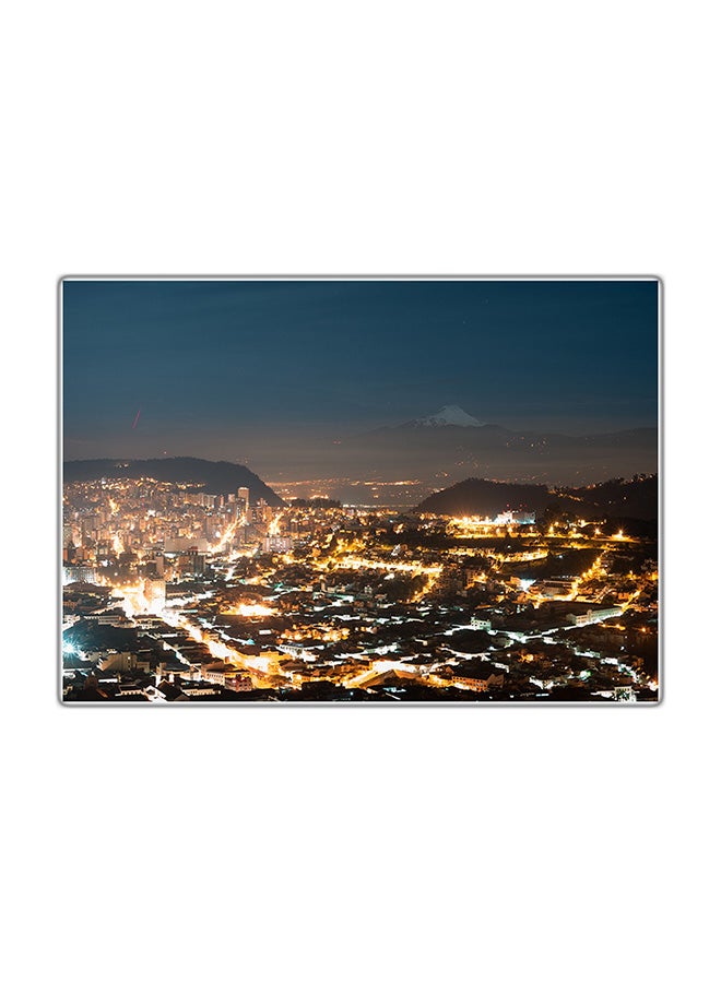 لوحة فنية مطبوعة للزينة متعدد الألوان 21x14.8سم