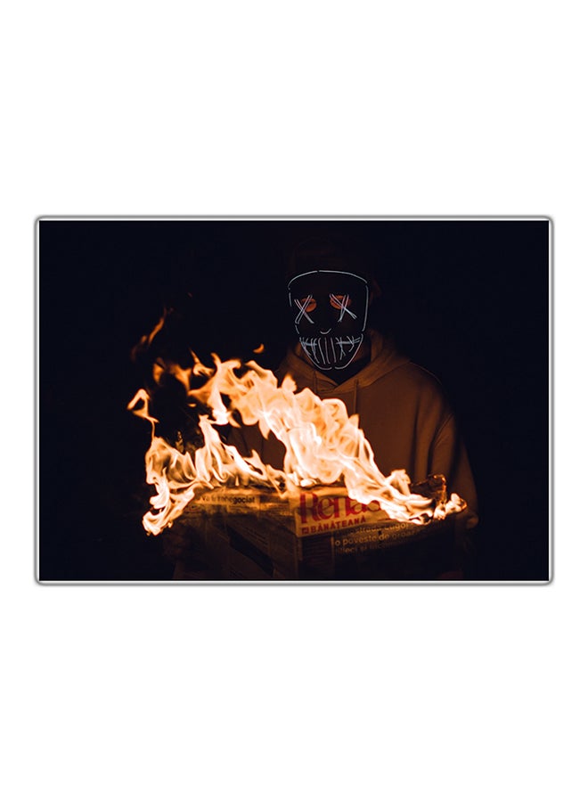 لوحة فنية مطبوعة للزينة متعدد الألوان 29.7x21سم