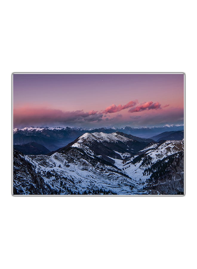 Decorative Printed Tableau Painting Multicolour 29.7x21cm