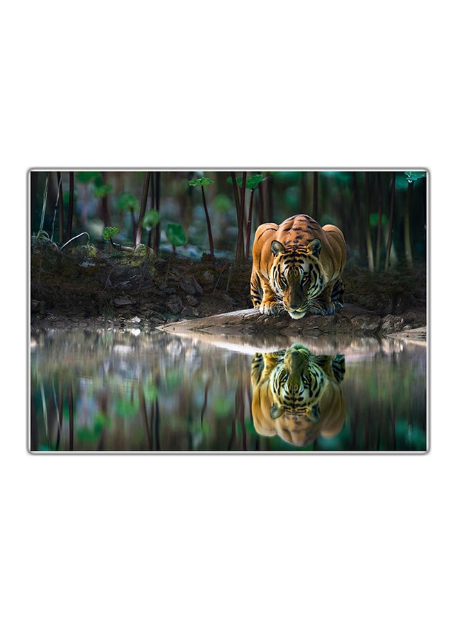 Fast Print Decorative Printed Tableau Painting Multicolour 21x14.8cm