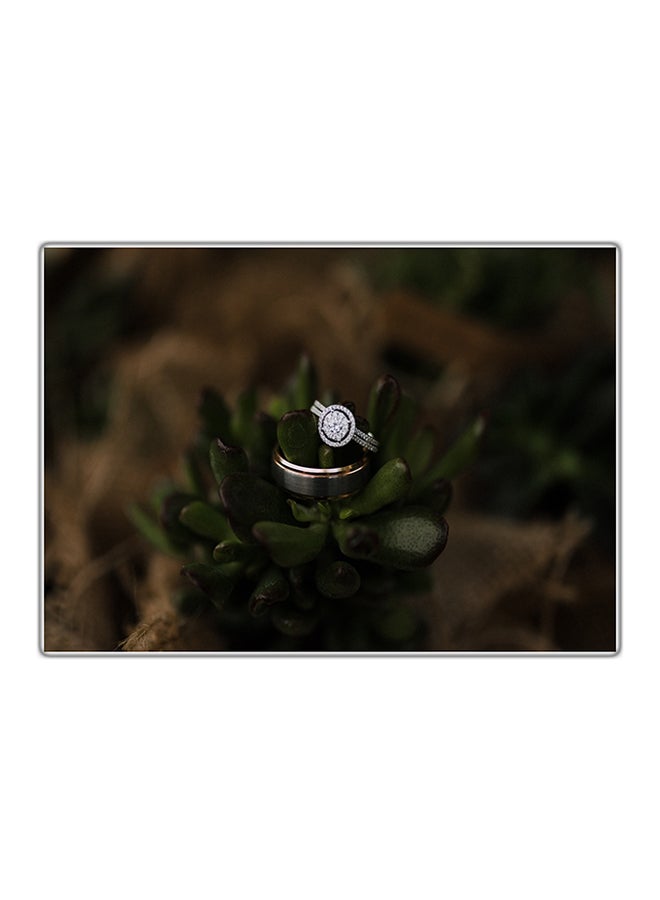 Fast Print Decorative Printed Tableau Painting Multicolour 21x14.8cm