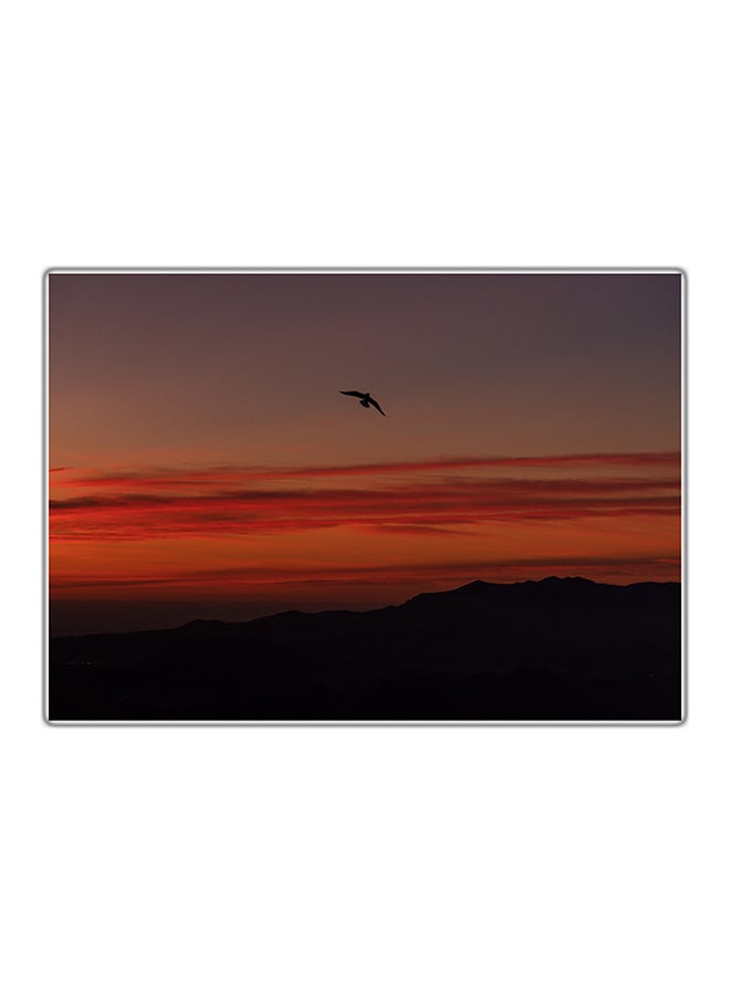 لوحة فنية مطبوعة للزينة متعدد الألوان 21x14.8سم