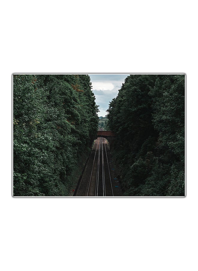 لوحة فنية مطبوعة للزينة متعدد الألوان 21x14.8سم