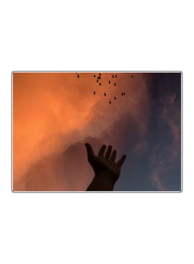 فاست برينت لوحة فنية مطبوعة للزينة متعدد الألوان 21x14.8سم