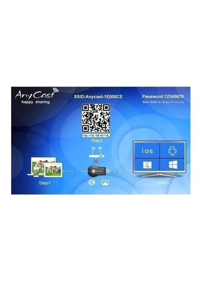 AnyCast WiFi Chromecast Black  - Image 4
