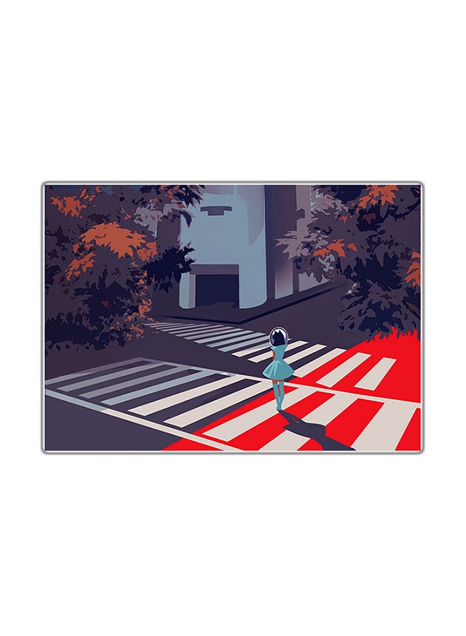 فاست برينت لوحة فنية مطبوعة للزينة متعدد الألوان 21x14.8سم