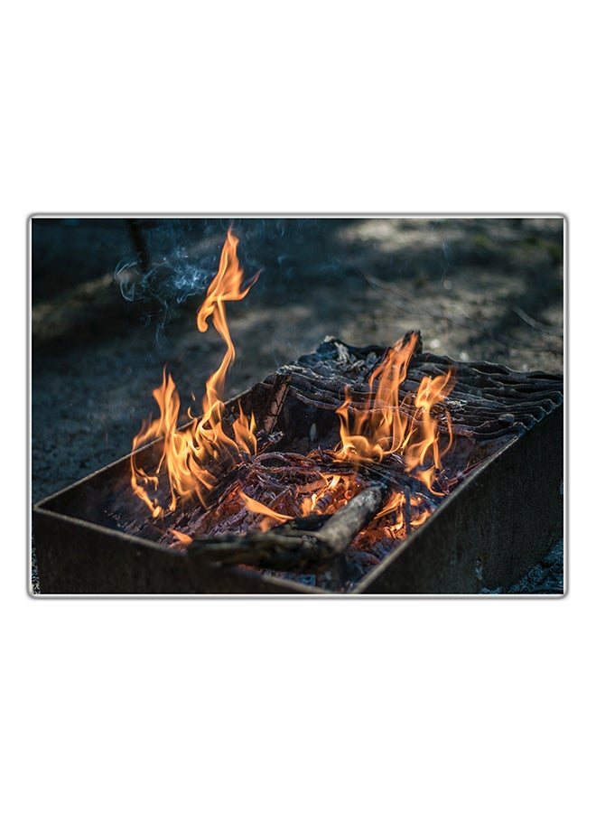 Fast Print Decorative Printed Tableau Painting Multicolor 29.7x21cm