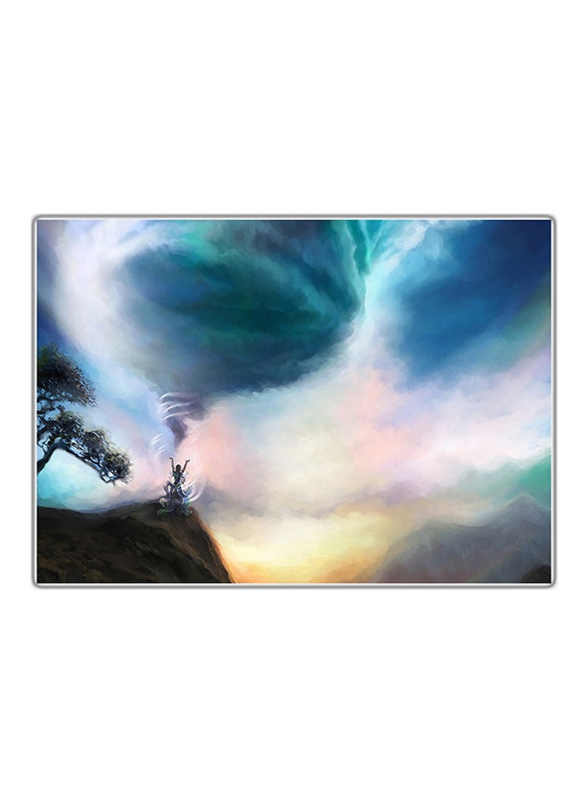 فاست برينت لوحة فنية مطبوعة للزينة متعدد الألوان 29.7x21سم