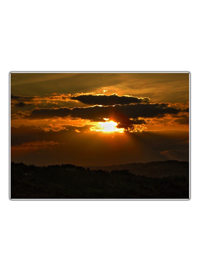 فاست برينت لوحة فنية مطبوعة للزينة متعدد الألوان 29.7x21سم