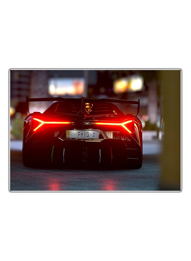 فاست برينت لوحة فنية مطبوعة للزينة متعدد الألوان 29.7x21سم