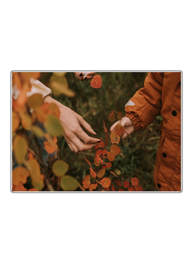 Decorative Printed Tableau Multicolor 21x14.8cm