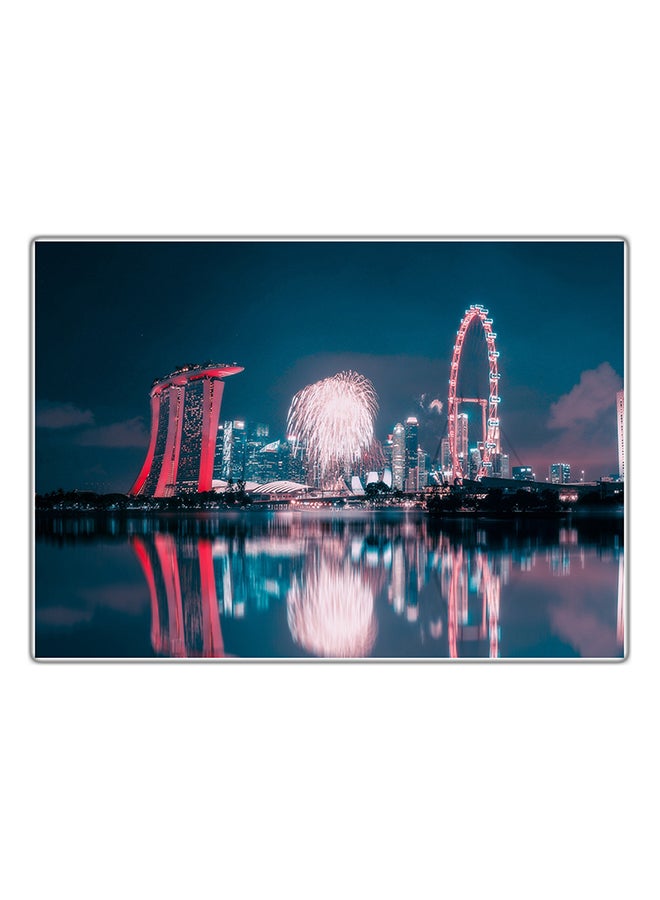 Fast Print Decorative Printed Tableau Multicolour 21x14.8cm