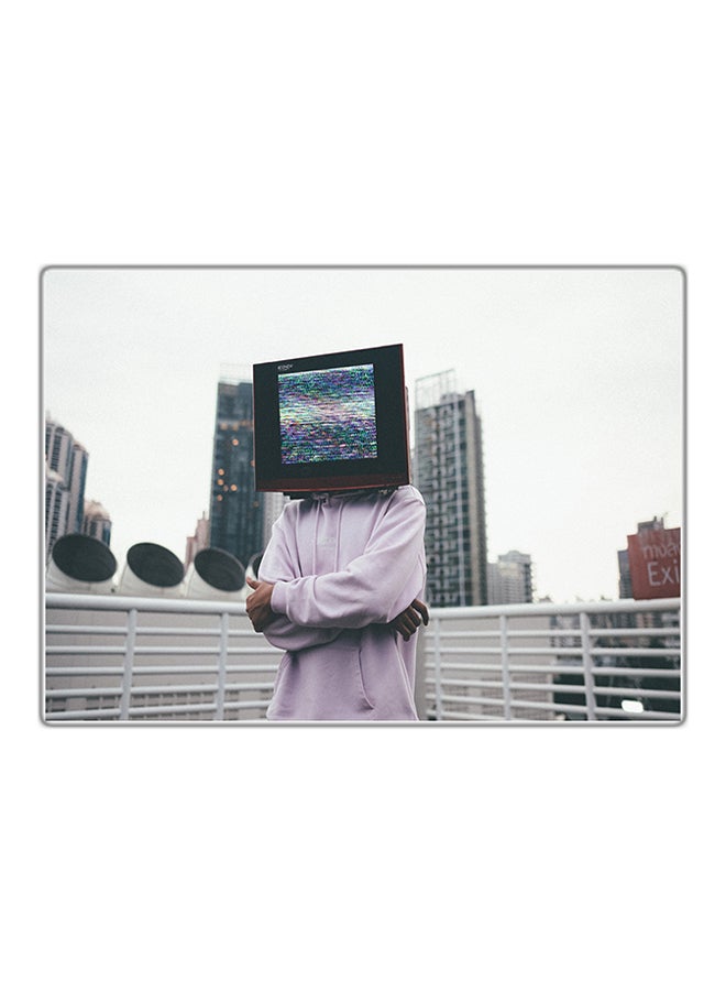 لوحة فنية مطبوعة للزينة متعدد الألوان 21x14.8سم