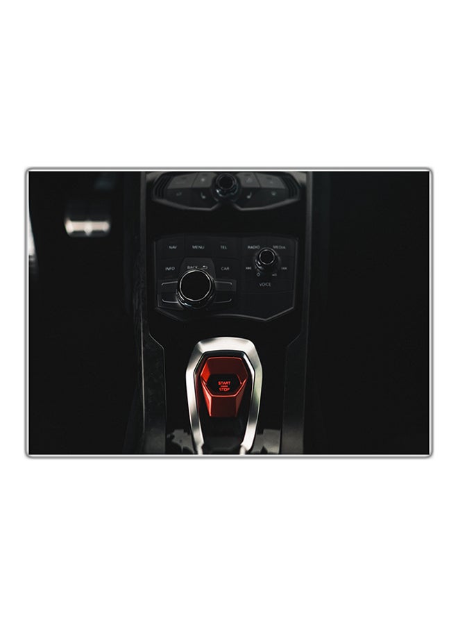 Fast Print Decorative Printed Tableau Painting Multicolour 21x14.8cm